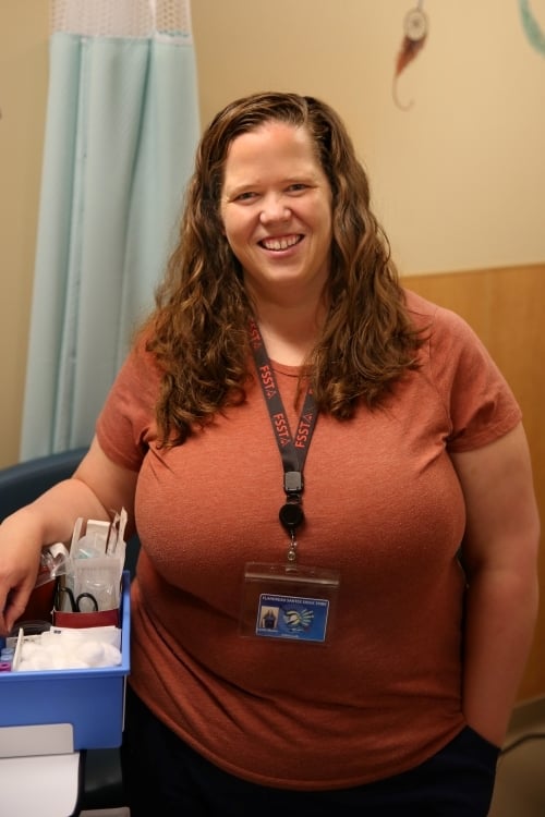 Leslie Meeks, Lab Tech