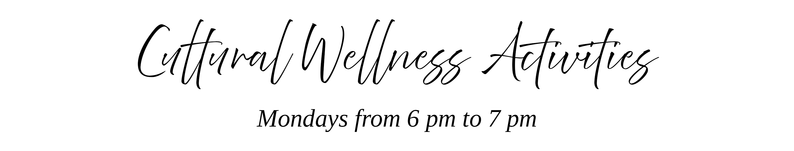 Wellness Activities